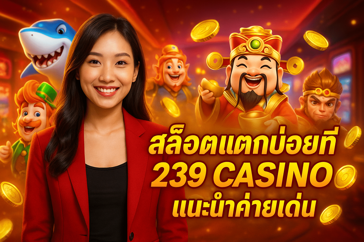 สล็อตแตกบ่อยที่ 239 CASINO แนะนำค่ายเด่น