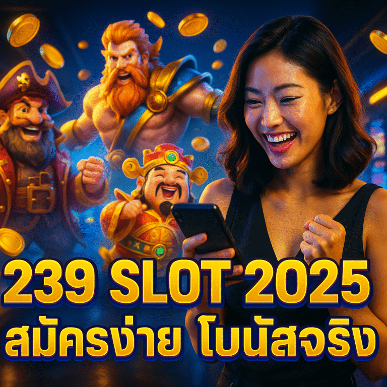 รีวิว 239 SLOT 2025 สมัครง่าย โบนัสจริง