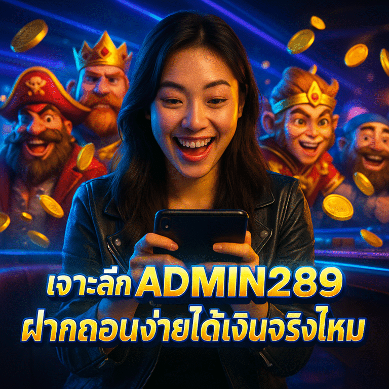 เจาะลึก ADMIN289 ฝากถอนง่ายได้เงินจริงไหม