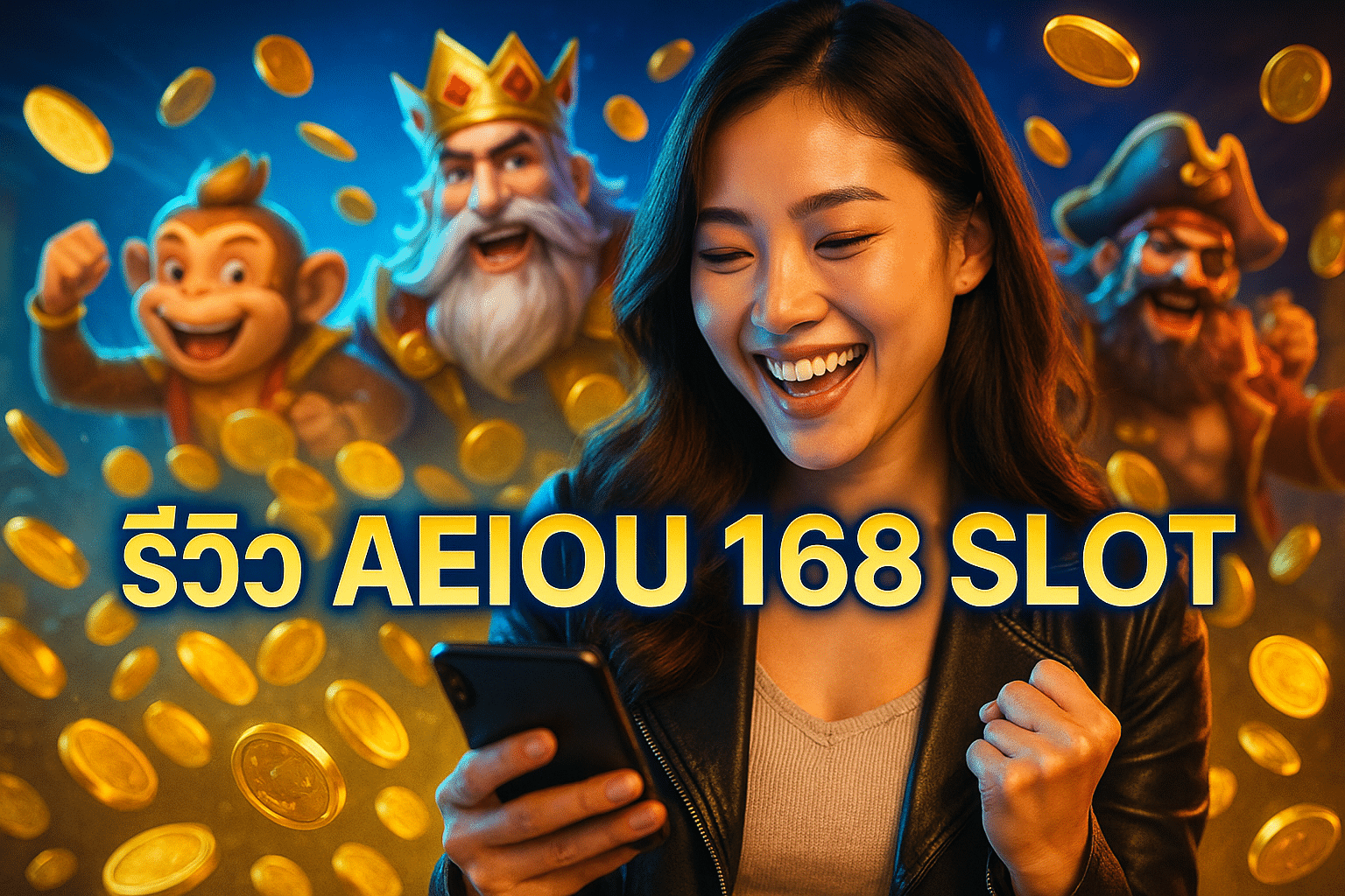 รีวิว AEIOU 168 SLOT เกมแจ็คพ็อต โบนัสคุ้ม